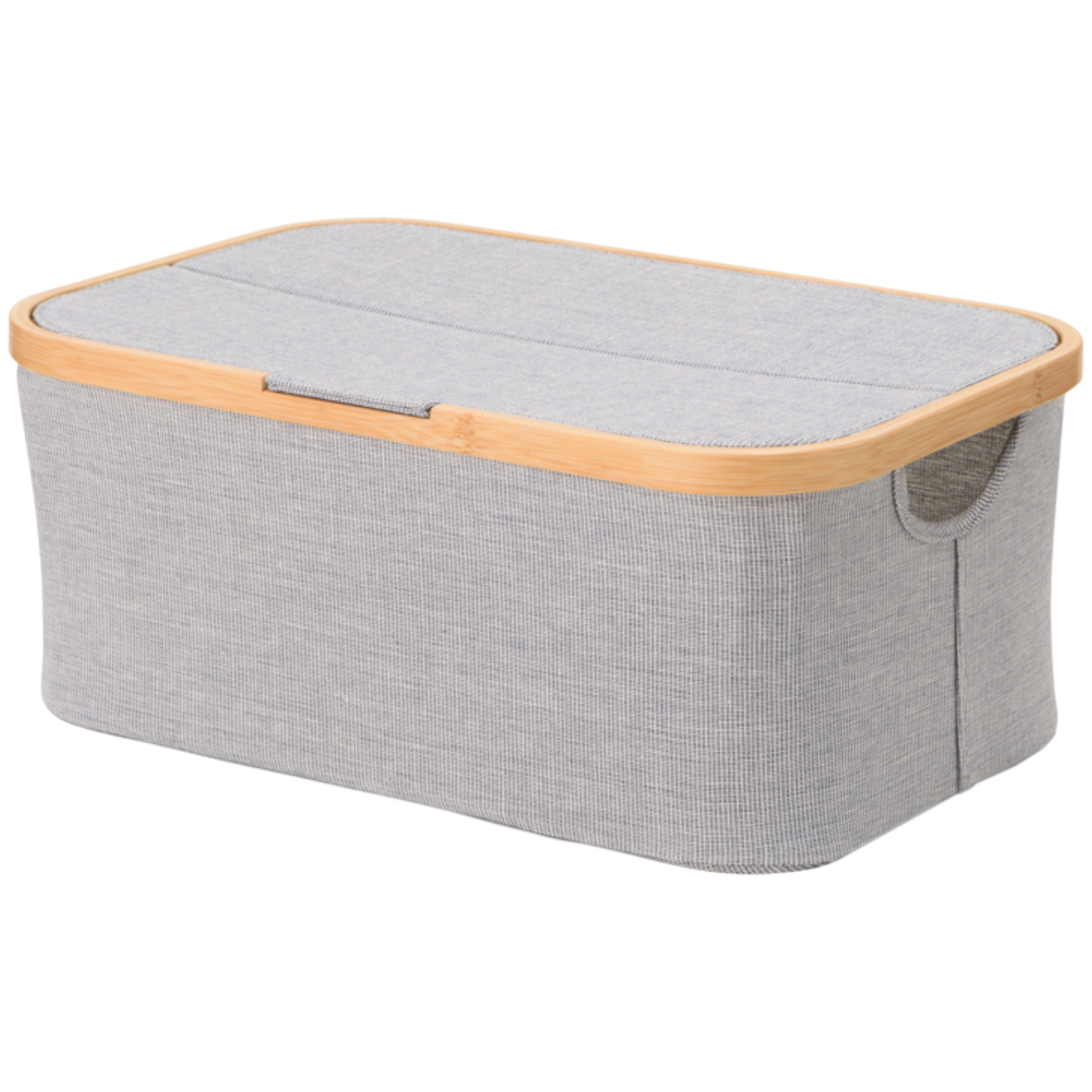 ＼2/15はポイント10倍／ [正規代理店] Gudee グディ 収納バスケット フタ付き 収納ボックス 布 長方形 レクタングル 折りたたみ 竹 Gudeelife AKORE | GUDEE | 01