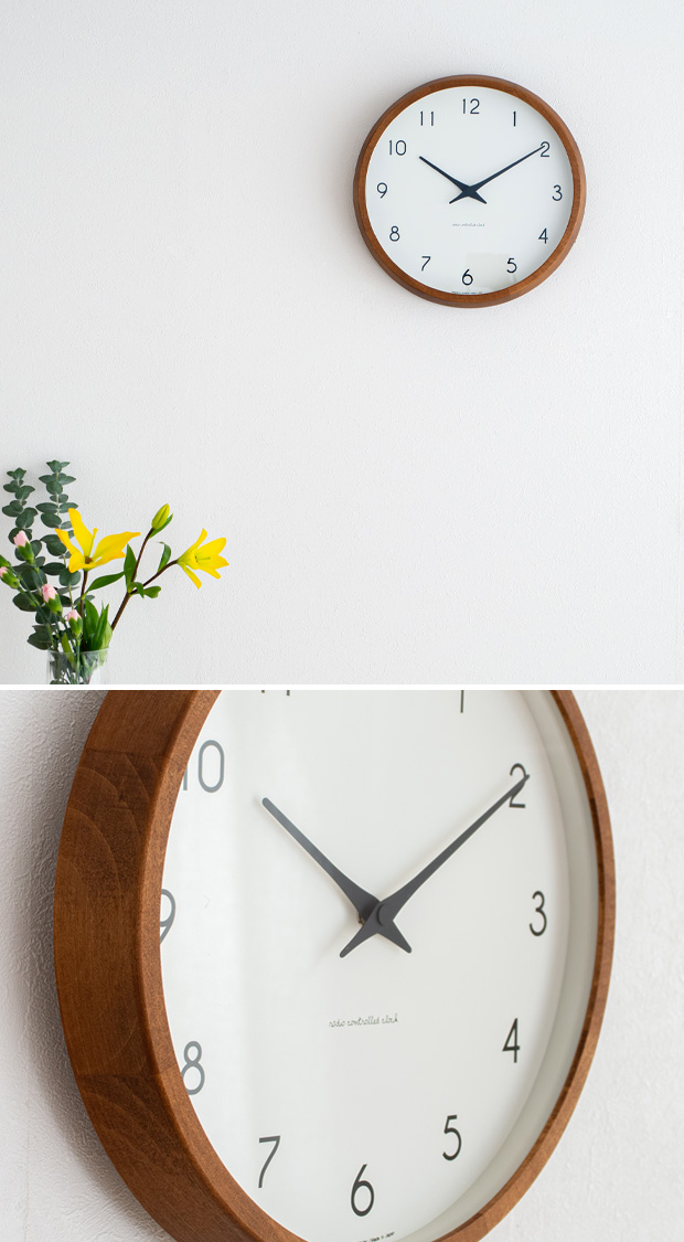 Lemnos（レムノス） 掛け時計 電波時計 カンパーニュ Campagne