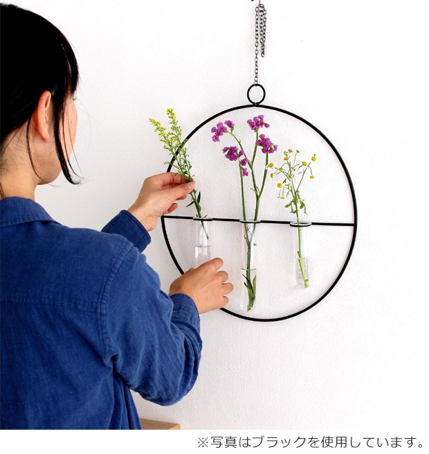 期間限定SALE／ 花瓶 一輪挿し ガラス管 フラワーベース ローズ