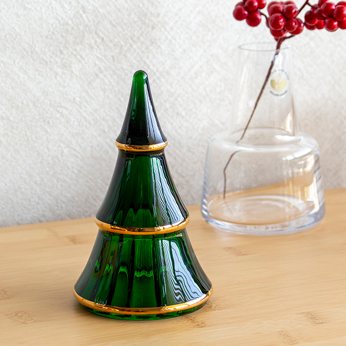HOLMEGAARD クリスマスツリー ガラスツリー L ホルムガード ガラス
