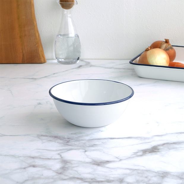 月兎印 【取扱終了】月兎印 琺瑯ボール 18cm 1.2L ホーロー 琺瑯