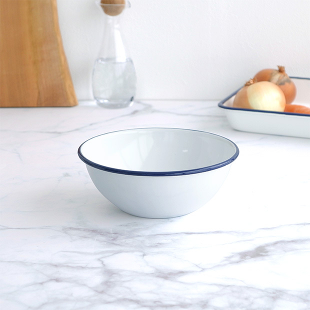 月兎印 【取扱終了】月兎印 琺瑯ボール 18cm 1.2L ホーロー 琺瑯