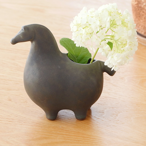 取扱終了】ART PIECE Horse Flower Vase ホースフラワーベース