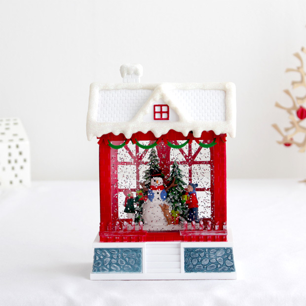 1/30-2/1はポイント10倍／ クリスマス スノーイングハウスライト LED