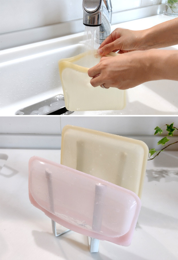 スタッシャー シリコンバッグ スタンドアップ ミディアム 1.6L