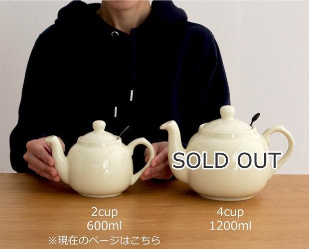 ロンドンポタリー ティーポット ファームハウス 2cup 600ml London Pottery ティーストレーナー付き