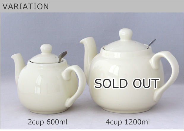 ロンドンポタリー ティーポット ファームハウス 4cup 1200ml London