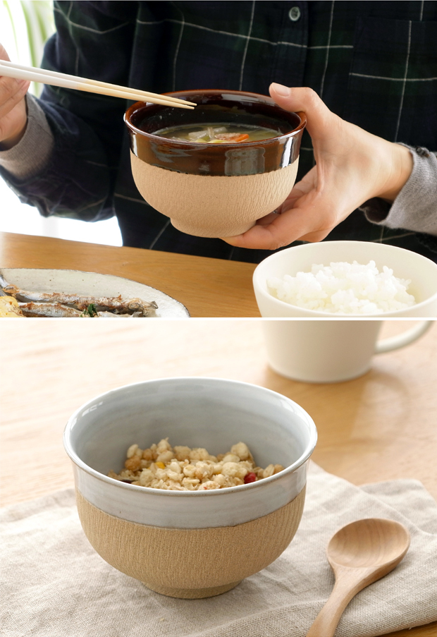 小石原焼 どんぐり碗 茶碗 汁椀 小鉢 400ml 圭秀窯 けいしゅうがま 手仕事 器 手作り 陶器 和食器 日本製