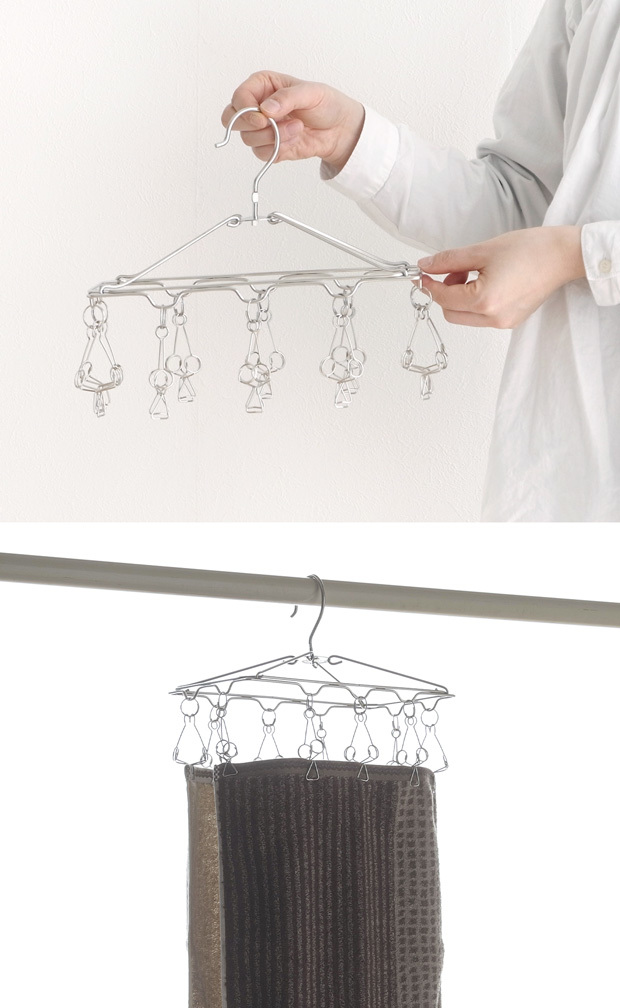 家事問屋 ピンチハンガー 10 ステンレス ピンチ ステンレスハンガー