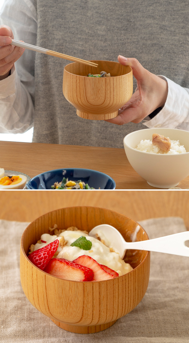 ポイント10倍 2/27 16時まで] SHIRASAGI サブロク椀 お椀 木製 日本製