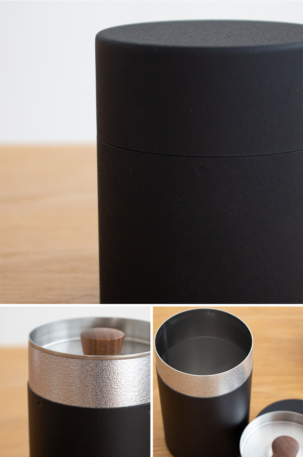 Miyaco（ミヤコ） 宮崎製作所 茶筒 大 300g Miyaco ステンレス 茶き