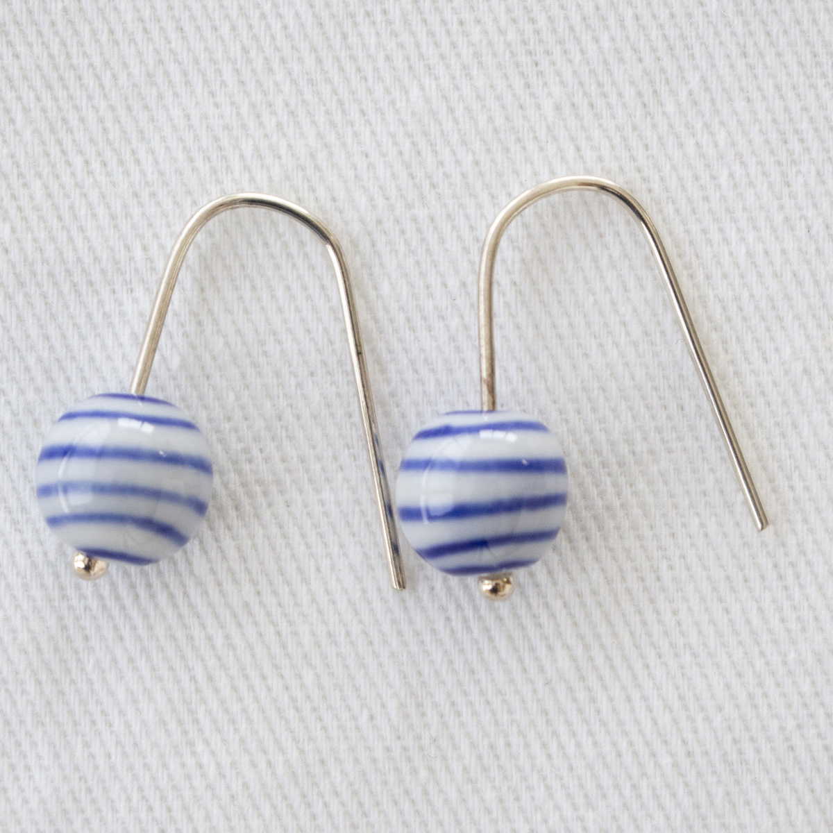 Anne Black アンヌ・ブラック ピアス レディース stripes ストライプ フックピアス アンヌブラック stripes hook earring_1