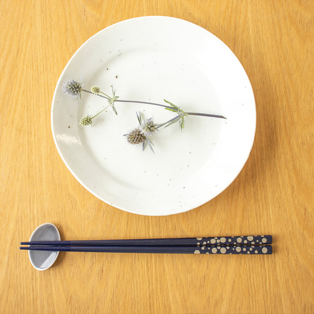 橋本幸作漆器店 漆のお箸十八膳 水玉 23cm 箸 天然木 能登ヒバ 日本製 木製 うるし 漆