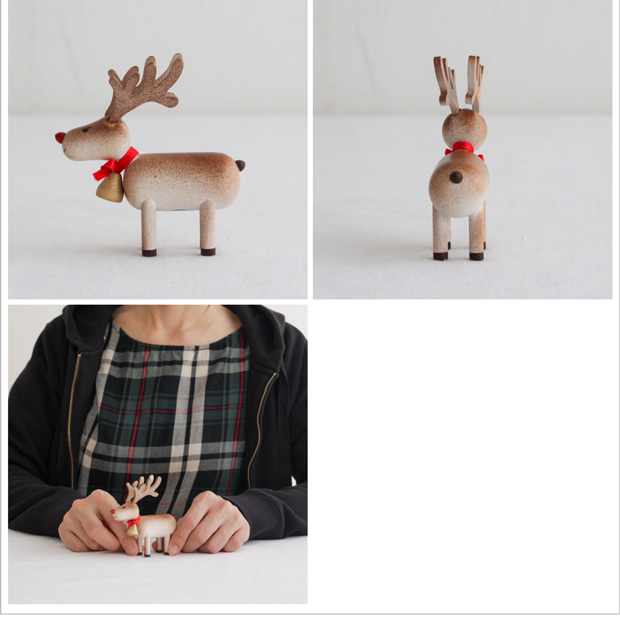 ノルディカニッセ トナカイ ブラウン ベル NORDIKA nisse クリスマス