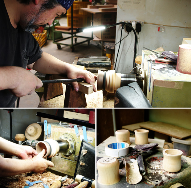 スナオラボ きのこのうつわ＋スプーン コップ お椀 スプーン ベビー食器 木製 日本製 箱入り