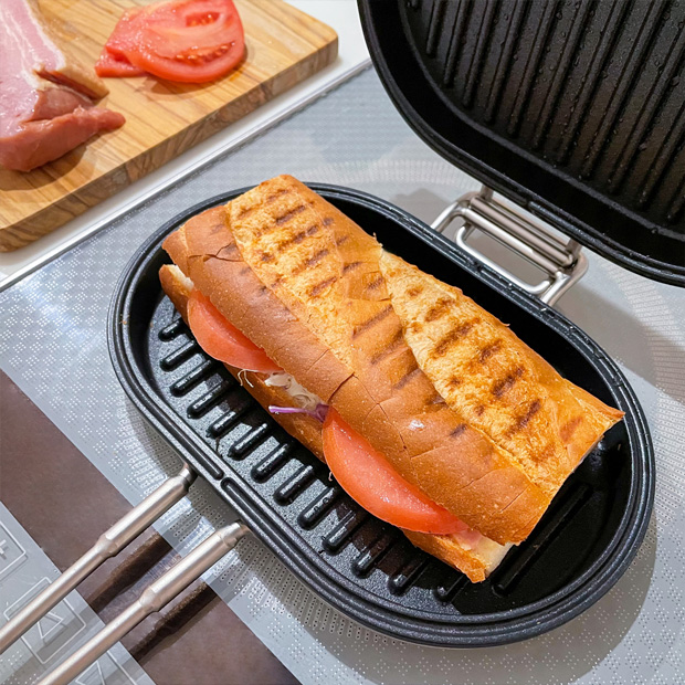 家事問屋 パニーニパン ホットサンドメーカー ホットサンド焼き器 日本