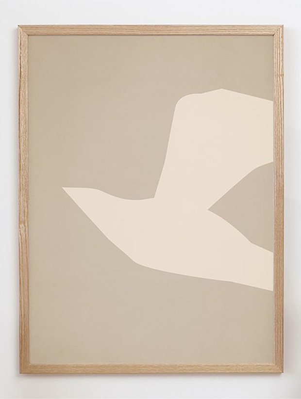ポスター 50×70 CARO CARO PRINTS Abstract Bird Art Print
