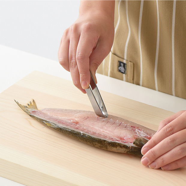 家事問屋 ほね抜き 骨抜き 魚 骨 骨取り ピンセット 皮むき ステンレス 日本製
