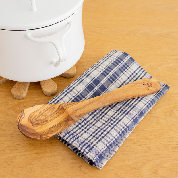 Arte Legno アルテレニョ スプーン 25cm  木 木製 おたま 職人の手作り キッチンツール イタリア