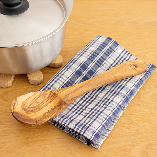 Arte Legno アルテレニョ スプーン 25cm  木 木製 おたま 職人の手作り キッチンツール イタリア