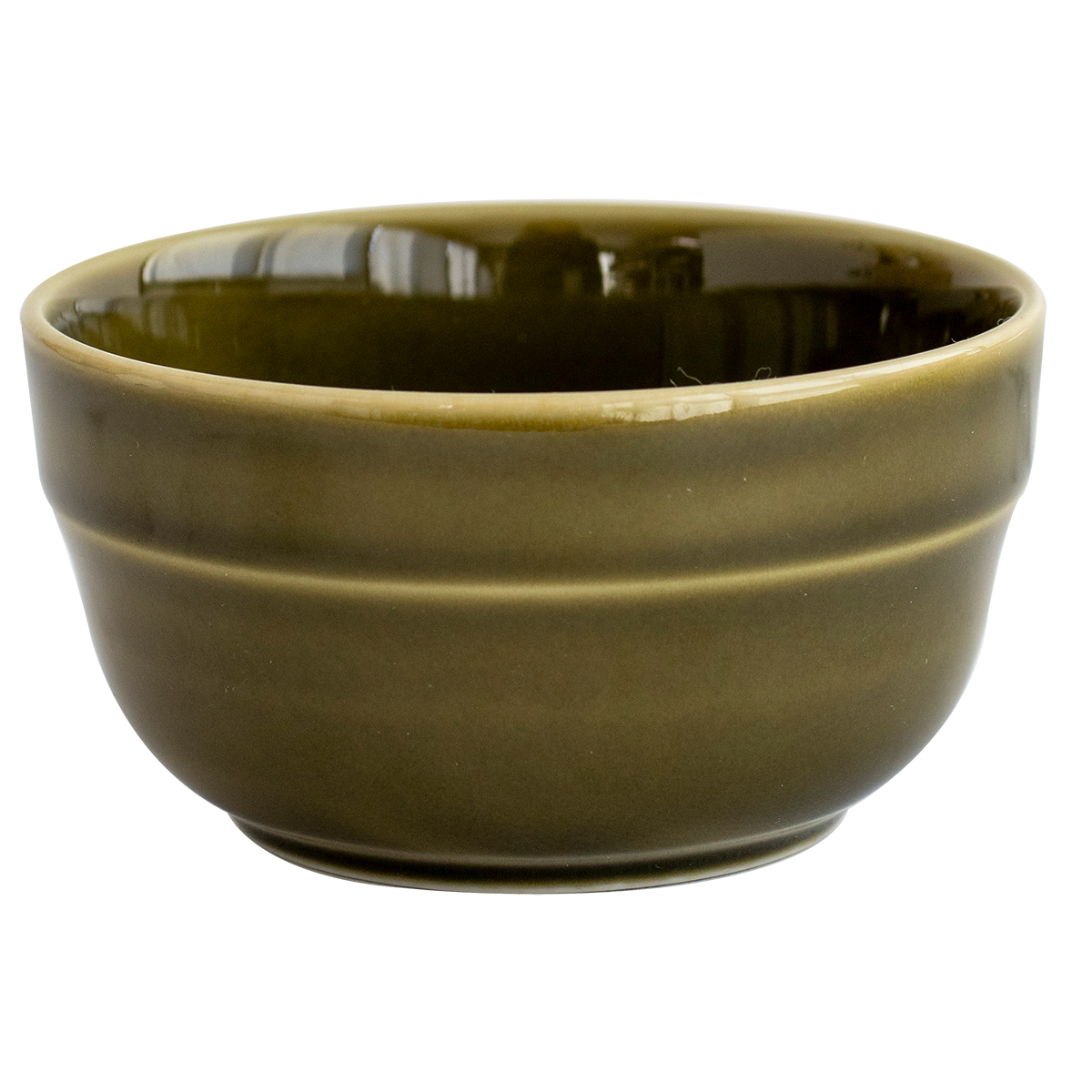 緑と茶色のデザイン陶器