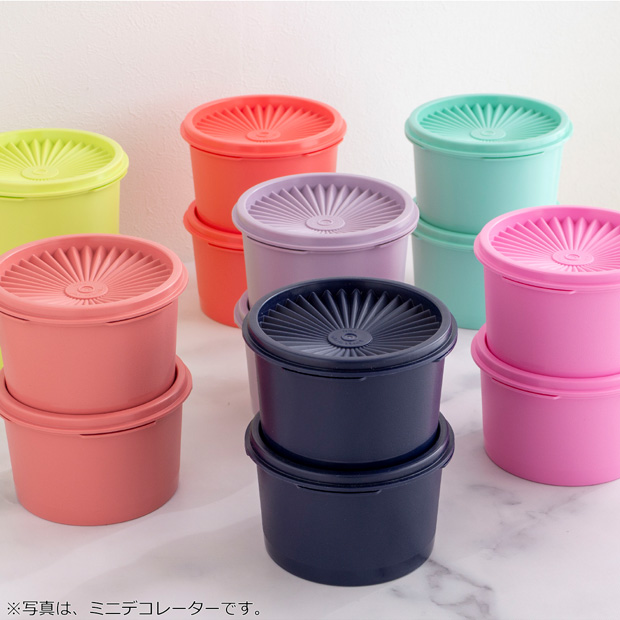 タッパーウェア Tupperware グランプリデコレーター M 1900ml 密封 密閉 保存容器 タッパー 食洗機対応 ストッカー 10年保証