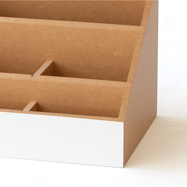 卓上 収納 小物入れ 多機能 ラック 収納ボックス 木製 幅17.2×奥行14.5