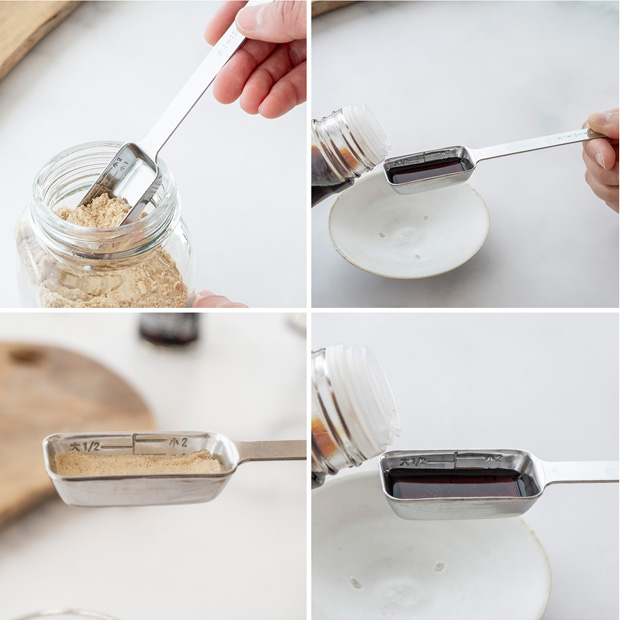 高桑金属 柚木さとみ プロデュース 四角い計量スプーン 大さじ 小さじ