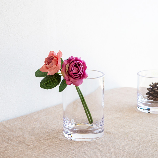 割れない花瓶 花瓶 割れない 小さい フラワーベース 高さ15cm 直径10cm