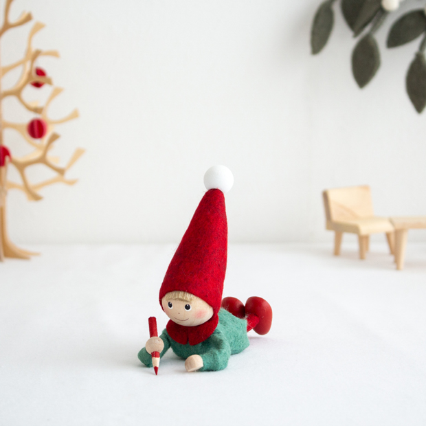 NORDIKA nisse ノルディカ ニッセ クリスマス 木製人形 NORDIKA nisse ノルディカ ニッセ クリスマス 木製人形 ( 男の子