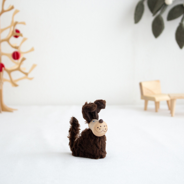 今季完売】ノルディカニッセ イヌ ブラウン 犬 NORDIKA nisse