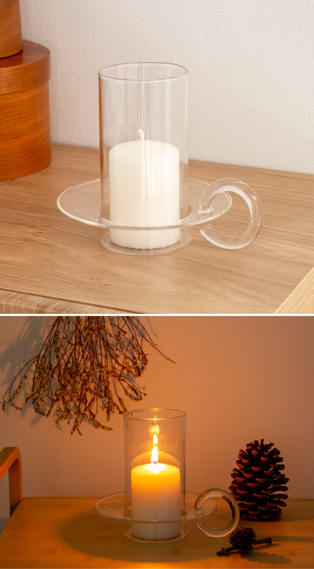 ferm LIVING キャンドルホルダー ガラス 北欧 キャンドル スタンド ファームリビング Luce Candle Holder  [日本正規代理店品] : 1104264802 : FavoriteStyle キッチン・雑貨 - 通販 - Yahoo!ショッピング