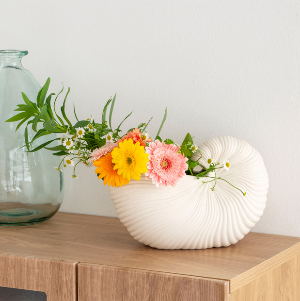 ferm LIVING Shell Pot ファームリビング シェルポット 花瓶 フラワーベース 鉢 北欧インテリア デンマーク [日本正規代理店品]  : 100232202 : FavoriteStyle キッチン・雑貨 - 通販 - Yahoo!ショッピング