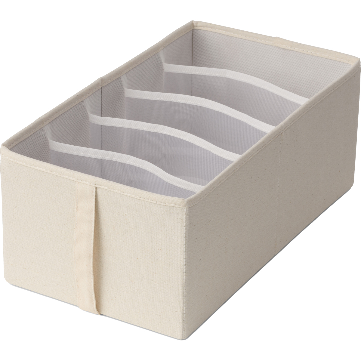 ＼2/15はポイント10倍／ [正規代理店] Gudee グディ 収納ボックス 布 折りたたみ 仕切りケース 5マス 持ち手付き 衣類収納ケース 収納 ALFIO GudeeLife | GUDEE | 02