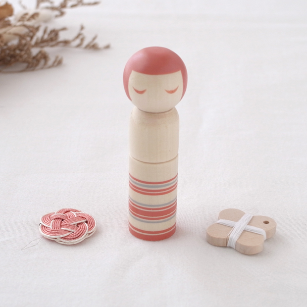 Cohana こけしのお針セット 3点セット ギフト 日本製 Made in Japan コハナ KAWAGUCHI 裁縫道具