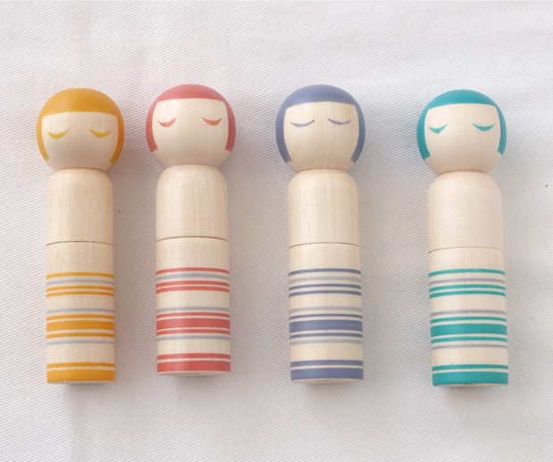 Cohana こけしのお針セット 3点セット ギフト 日本製 Made in Japan コハナ KAWAGUCHI 裁縫道具