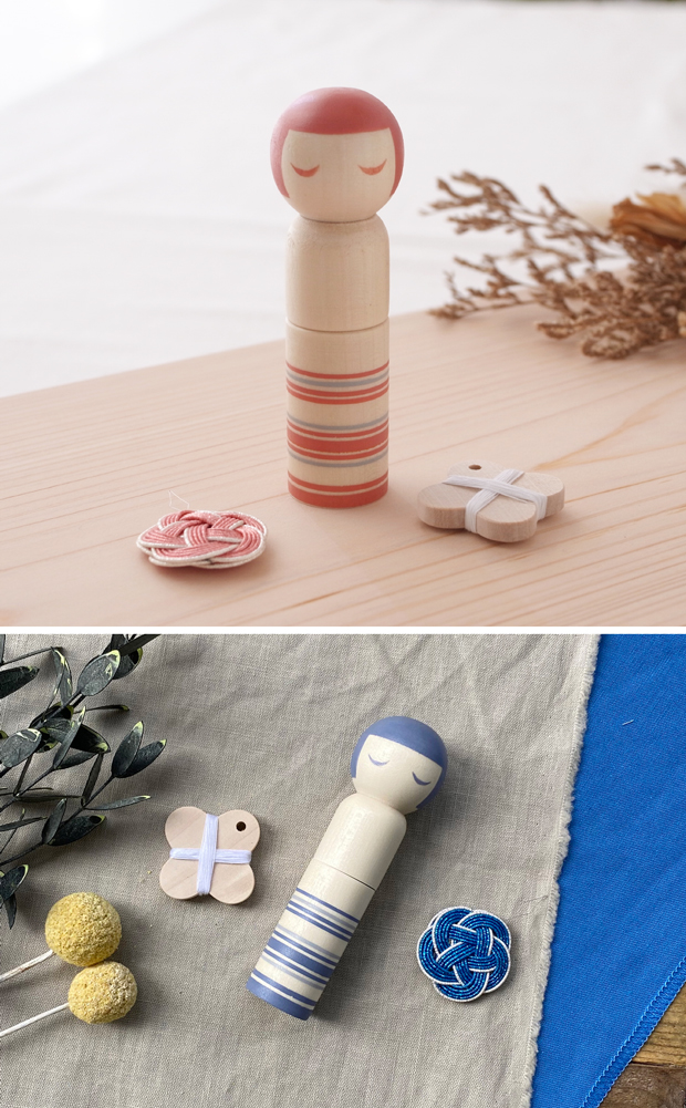 Cohana こけしのお針セット 3点セット ギフト 日本製 Made in Japan コハナ KAWAGUCHI 裁縫道具