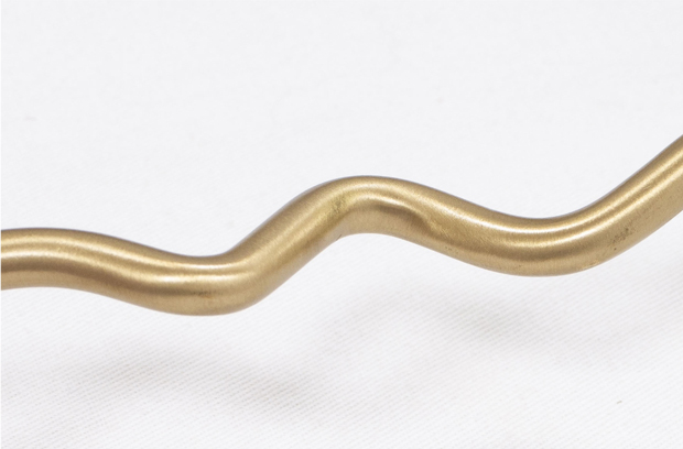 Ferm Living ファームリビング Curvature トイレットペーパーホルダー ブラス ブラックブラス
