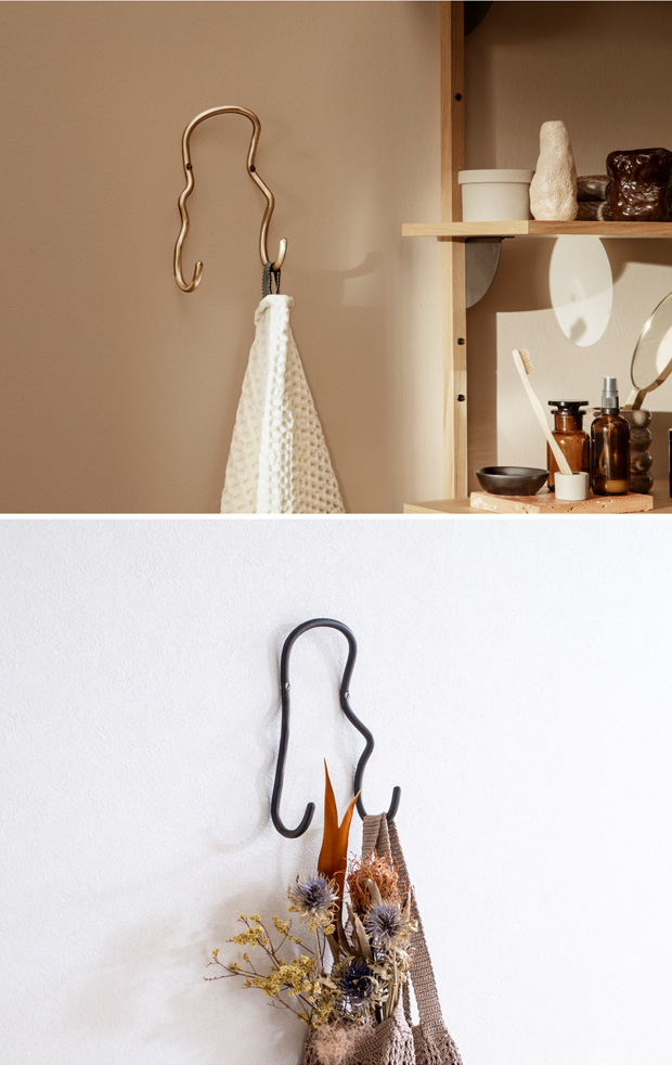 4/20はポイント10倍／ Ferm Living Curvature Double Hook