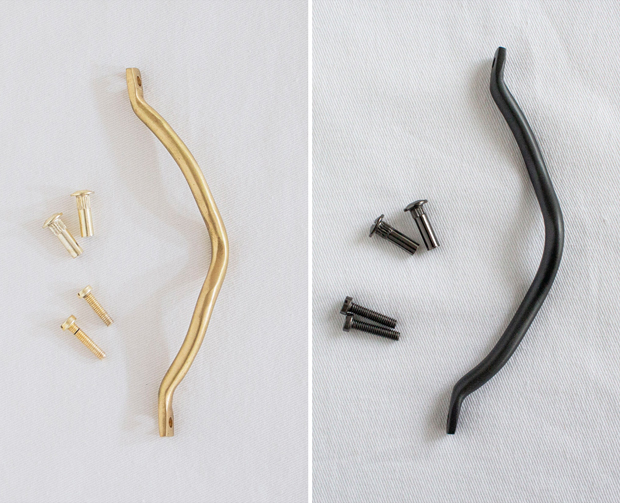 Ferm Living ファームリビング Curvature Double Hook カーバチュア ダブルフック ブラス ブラックブラス