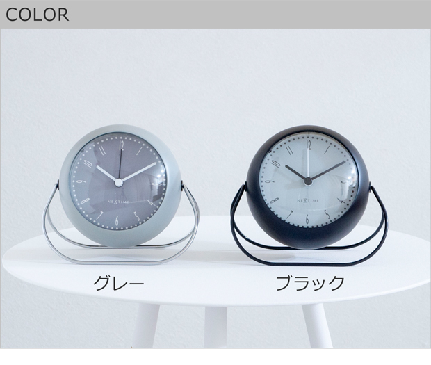 クーポン対象 12/16 10:59まで] 置き時計 Bubble Alarm Clock NEXTIME