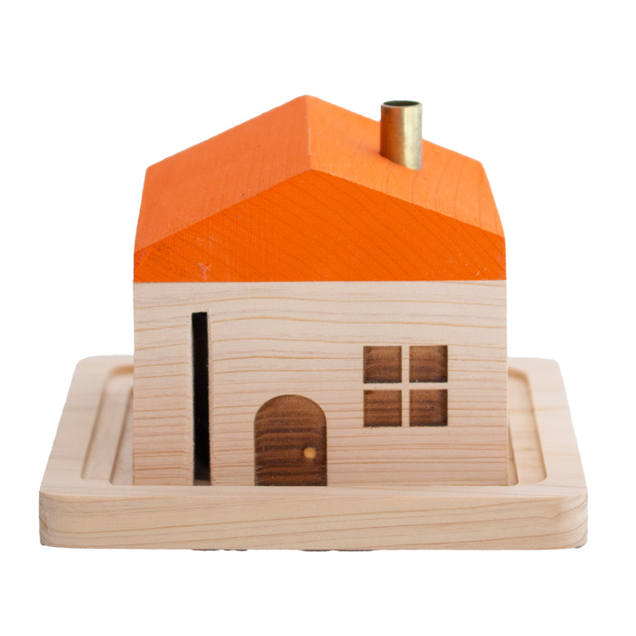 クーポン対象 9/14 10:59迄／ 木の家 木製 置物 Little Cottage