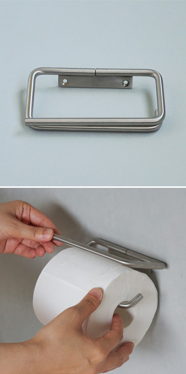 AXCIS（アクシス） KT ペーパーホルダー ステンレス トイレット