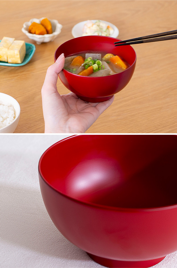 漆琳堂 一乗椀 4寸 食洗機対応 越前硬漆 漆 漆椀 お椀 汁椀 みそ汁 日本製