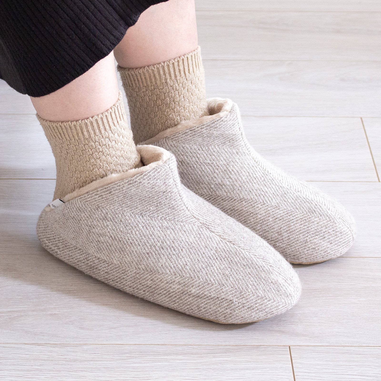 阿部産業（ABE HOME SHOES） 【7/1〜値上げ】冬用スリッパ ウール 