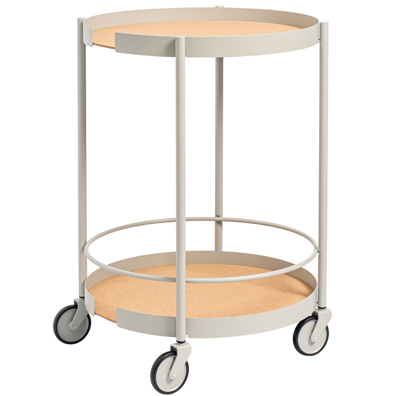 2/27-3/1はP10倍／ キッチンワゴン キャスター付き 2段 トレイトロリー