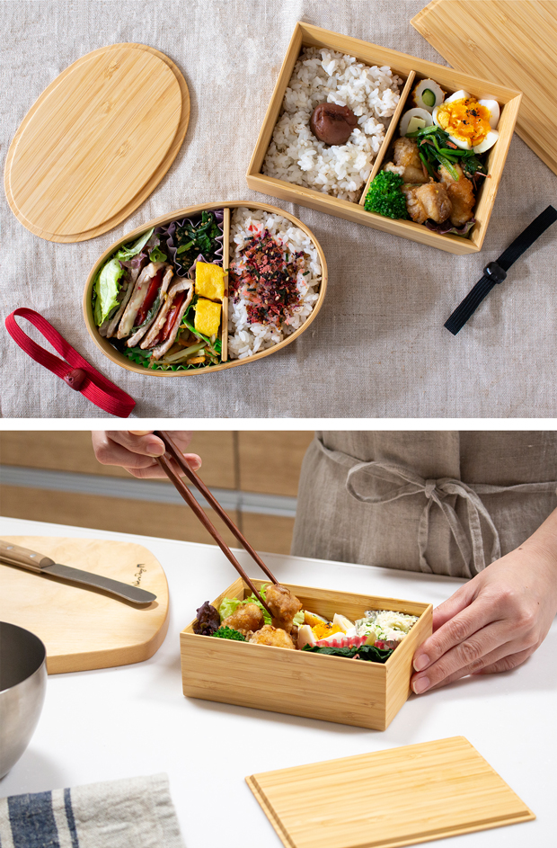 公長斎小菅 一段弁当箱 500ml 竹製 木製 お弁当箱 ランチボックス 1段