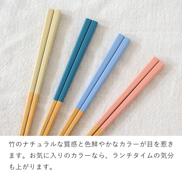 公長斎小菅 うるう箸ケースセット S 箸 箸箱 竹製 木製 お弁当箱用 カラフル 薄型 男性 女性 大人 ウレタン塗装 日本製