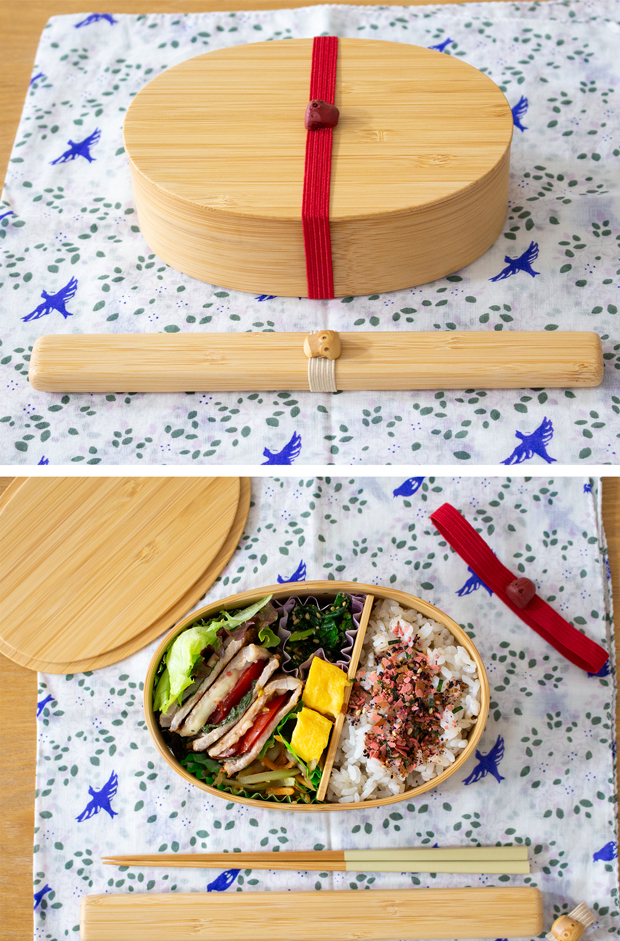 公長斎小菅 うるう箸ケースセット S 箸 箸箱 竹製 木製 お弁当箱用 カラフル 薄型 男性 女性 大人 ウレタン塗装 日本製