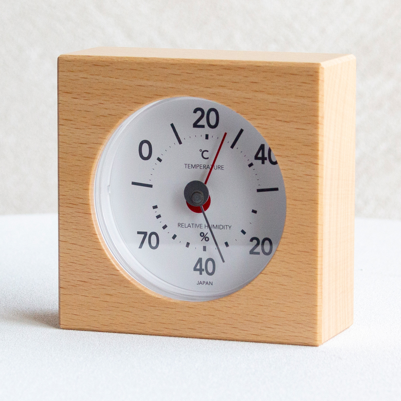 加藤木工 ＼12/19〜22はポイント10倍／ 温湿度計 おしゃれ アナログ